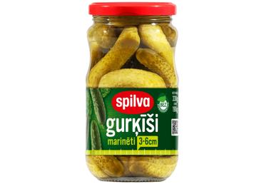 Marinēti gurķīši SPILVA 330g