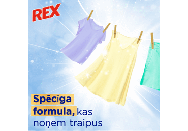 Veļas mazgāšanas līdzeklis REX Lotus 20m.r.900ml - 2
