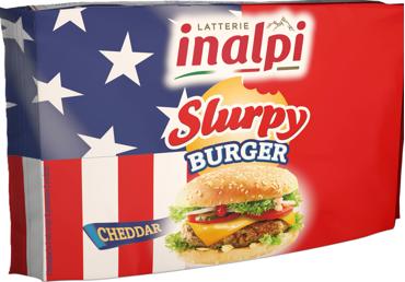 Kausēts siers Slurpy Burger INALPI šķ.1kg