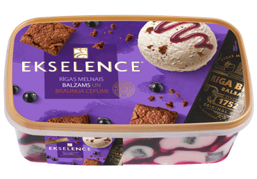 Saldējums EKSELENCE Rīgas Balzams 480g