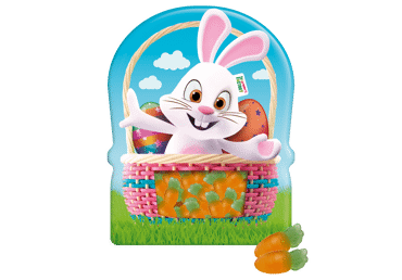 Želejas konfektes THE GOMMY'S FACTORY Bunny and Carrot 80g