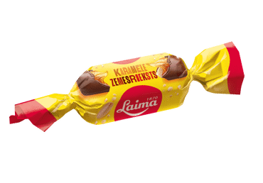 Šokolādes konfektes zemesriekstu karamele LAIMA sver.