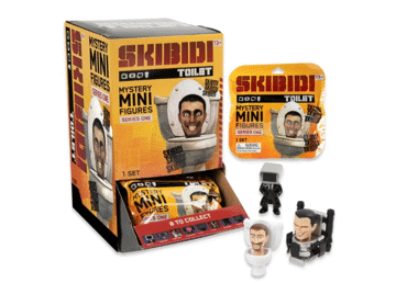 Rotaļu figūriņa pārsteigums SKIBIDI TOILET