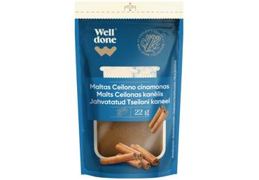 Malts Ceilonas kanēlis WELL DONE 22g