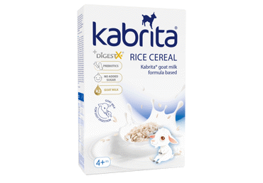 Putra KABRITA kazas piena rīsu 4+ 180g