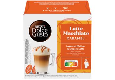 Kafijas kapsulas DOLCE GUSTO Latte Caramel 145,6g