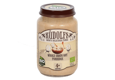 BIO Pilngraudu auzu pārslu biezputra RŪDOLFS 4+190g