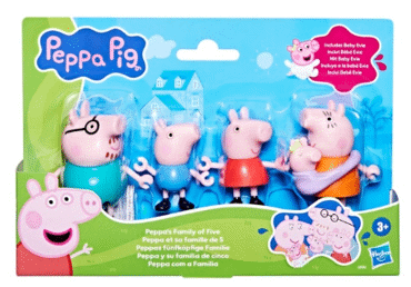 Rotaļu figūriņas PEPPA PIG Pepas ģimene