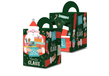 Saldumi Ziemassvētku vecītis SKRĪVERU 340g