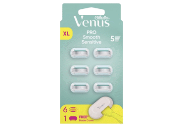 Skūšanās kasete GILLETTE VENUS Sensitive 6gb.