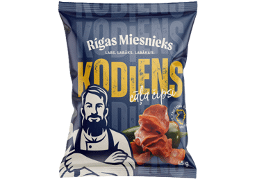 Cāļa gaļas čipsi Kodiens RM 45g