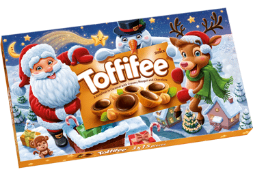 Konfektes TOFFIFEE Ziemassvētku 375g