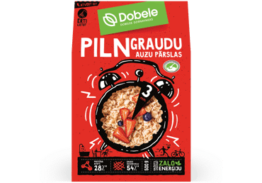 Pilngraudu auzu pārslas DOBELE 500g