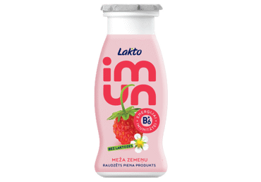 Raudzēts piena produkts LAKTO meža zemeņu 100g