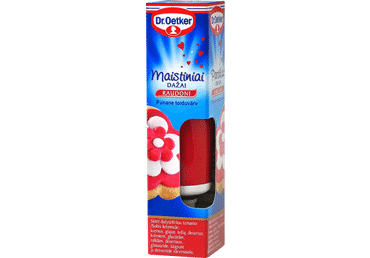 Pārtikas krāsviela sarkana DR. OETKER 10g