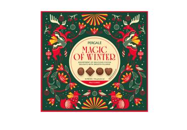 Konfekšu kārba Milk Magic Of Winter PERGALE 114g