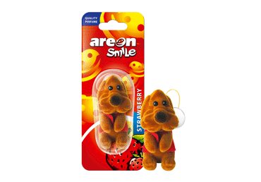 Auto gaisa atsvaidzinātājs AREON Smile Strawberry - 2