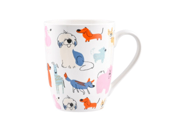 Krūze ILAJA Dog 350ml