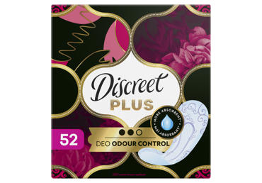 Ikdienas ieliktnīši DISCREET Normal Plus 52gab.