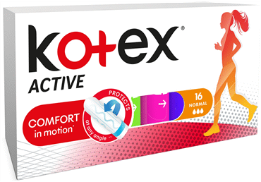 Tamponi KOTEX ACTIVE NORMAL 16gab.