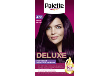 Palette Deluxe matu krāsa 4-99 baklažāns