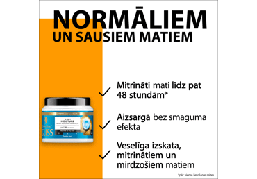 Matu maska GLISS Care Moisture 400ml - 2