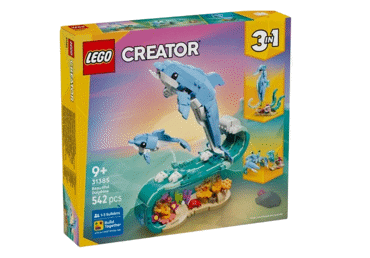Konstruktors LEGO Skaistie delfīni 31385
