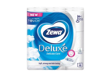 Tualetes papīrs ZEWA Deluxe 3k./18r.