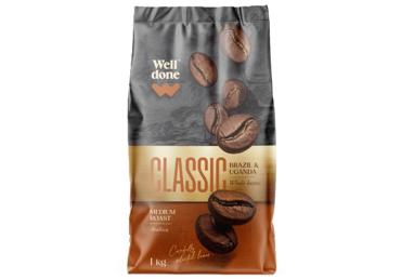 Kafijas pupiņas WELL DONE Classic 1kg
