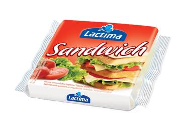 Kausētais siers Sandwich LACTIMA šķēlēs 100g
