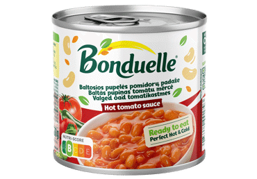 Baltās pupiņas tomātu mērcē BONDUELLE 430g