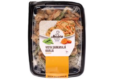 Vista sarkanajā karijā ar rīsiem MEISTARA MARKA 350g