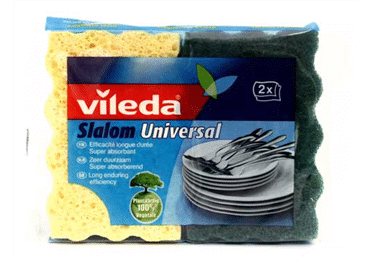 Mazgāšanas sūkļi VILEDA Slalom 2gab.