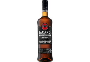 Rums BACARDI Carta Negra 37,5% 0,7L