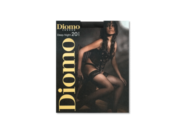 Siev.garās zeķes DIOMO DEEP NIGHT20nero2