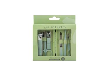Manikīra piederumu komplekts DIVUS 7gab.