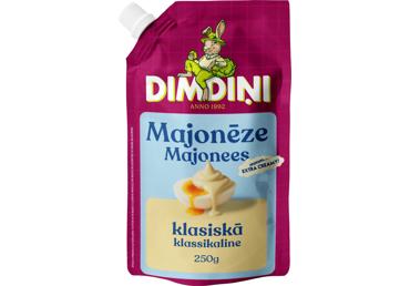 Majonēze DIMDIŅI klasiskā 250g