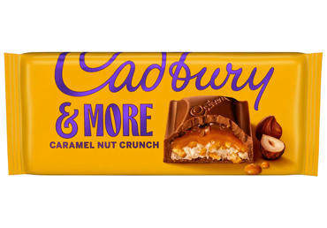 Piena šokolāde Caramel Nut CADBURY 200g