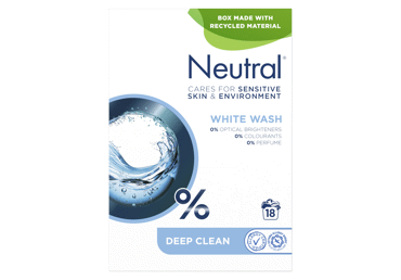 Veļas pulveris  NEUTRAL White 18m.r. 1,188kg