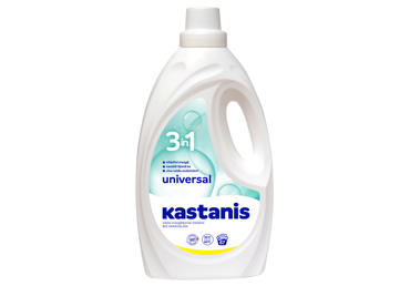Kastanis 3in1 Universal Effect veļas mazgāšanas līdzeklis 2700ml