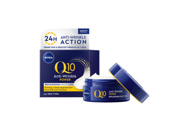 Sejas krēms NIVEA Q10 Plus nakts 50ml