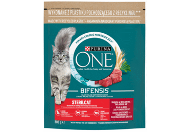 Sausā kaķu barība ONE sterilizētiem kaķiem 800g