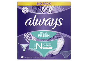 Ikdienas ieliktnīši ALWAYS FlexiStyle 58gb