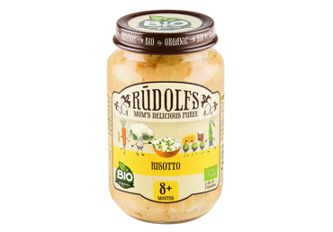 BIO biezenis RŪDOLFS risotto 8+ 190g