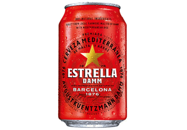 Alus ESTRELLA Damm Barcelona 4,6% 0,33L sk.D