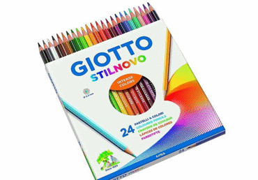 Krāsainie zīmuļi GIOTTO Stilnovo 24gab.