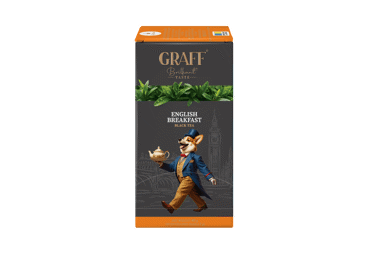 Melnā tēja GRAFF English Breakfast 20x2g