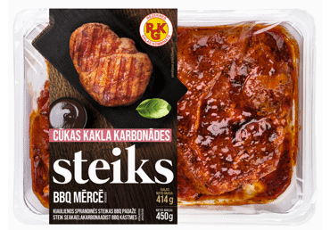 Cūkgaļas kakla karbonādes steiks BBQ RGK 450g