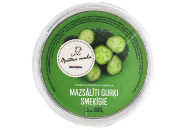 Mazsālīti gurķi Smeķīgie MM 600g - 1
