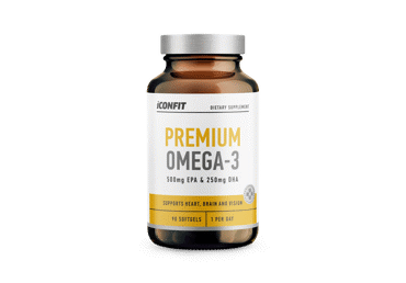 Kapsulas Omega 3 1000 mg ICONFIT 90gab.